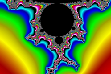 mandelbrot fractal image named SECOND