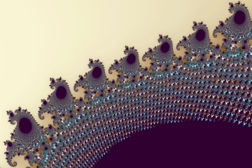 Mandelbrot fractal image named Seven . by Tanta mandelbrot fractal image named Seven .