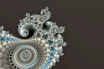 mandelbrot fractal image named seven in ice