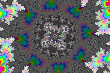 Mandelbrot fractal image named shapelist III by Orbulon mandelbrot fractal image named shapelist III