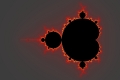 Mandelbrot fractal image Shocking Volcano