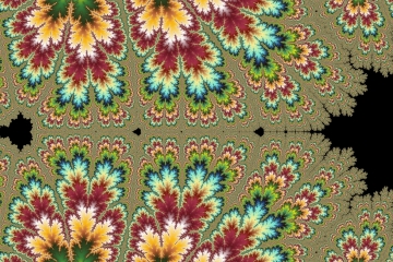 Mandelbrot fractal image named Simetria by Tanta mandelbrot fractal image named Simetria