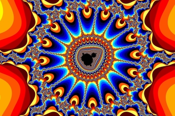 mandelbrot fractal image named Sixteen I