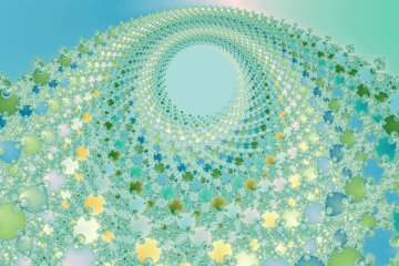 Mandelbrot fractal image named Sky gate by Tanta mandelbrot fractal image named Sky gate