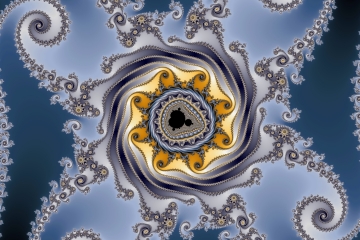 mandelbrot fractal image named sleeping skies