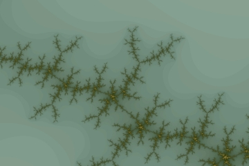 mandelbrot fractal image named Snow Pine