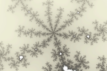mandelbrot fractal image named SnowFlurry