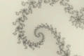 Mandelbrot fractal image snowswirl