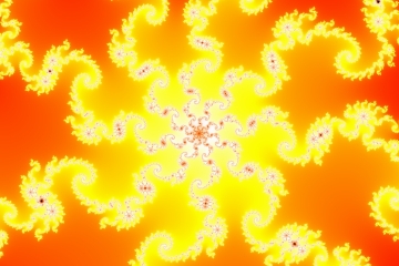 mandelbrot fractal image named Solar Flare 11