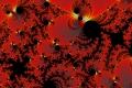 Mandelbrot fractal image space