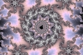Mandelbrot fractal image Speciak pink