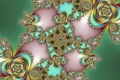 Mandelbrot fractal image Special pink