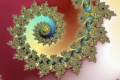 Mandelbrot fractal image Special spiral