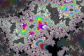 Mandelbrot fractal image spectral slick