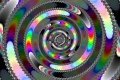 Mandelbrot fractal image spectrometer