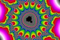 Mandelbrot fractal image Spin the Wheel