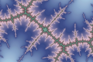 mandelbrot fractal image named Spiny Fractal