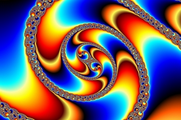 mandelbrot fractal image named Spiral Galaxy
