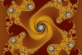 Mandelbrot fractal image spiral god