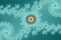 Mandelbrot fractal image Spiralhole