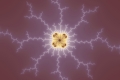 Mandelbrot fractal image spongy