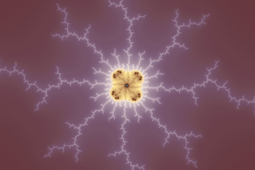 mandelbrot fractal image named spongy