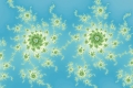 Mandelbrot fractal image Spring sky 2