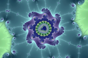 mandelbrot fractal image named Springshine Glory