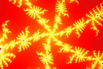 mandelbrot fractal image named ST a R