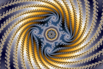 mandelbrot fractal image named Stained Glass 55