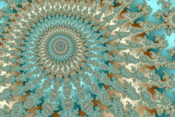 mandelbrot fractal image named Star burst 5