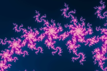 mandelbrot fractal image named Star dance
