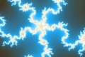 Mandelbrot fractal image Starry