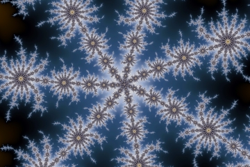 mandelbrot fractal image named stellar