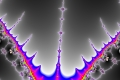 Mandelbrot fractal image stingray
