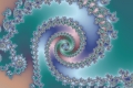 Mandelbrot fractal image storm