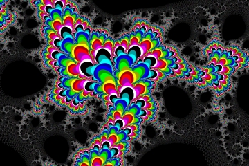 mandelbrot fractal image named Strange.
