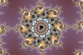 Mandelbrot fractal image Strange color