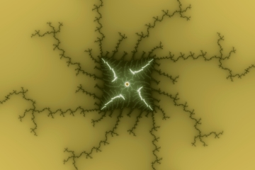 Mandelbrot fractal image named stripe I by Orbulon mandelbrot fractal image named stripe I