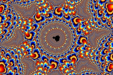 mandelbrot fractal image named Strong color.