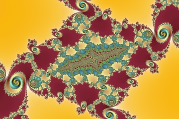 Mandelbrot fractal image named Strong red by Tanta mandelbrot fractal image named Strong red