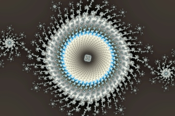 mandelbrot fractal image named stun flower