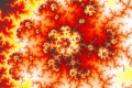Mandelbrot fractal image Sun