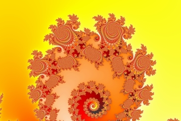 mandelbrot fractal image named Sun color