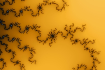 mandelbrot fractal image named sun detail