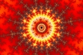 Mandelbrot fractal image Sun light