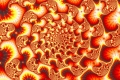 Mandelbrot fractal image sun stone well