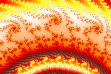 mandelbrot fractal image named Sun storm