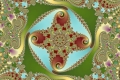 Mandelbrot fractal image super painting