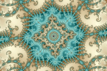 mandelbrot fractal image named Superb...